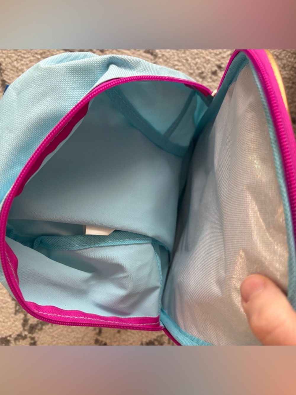 Disney Frozen My Destiny's Calling Backpack - Blue, Purple, Pink - Picture 3 of 3